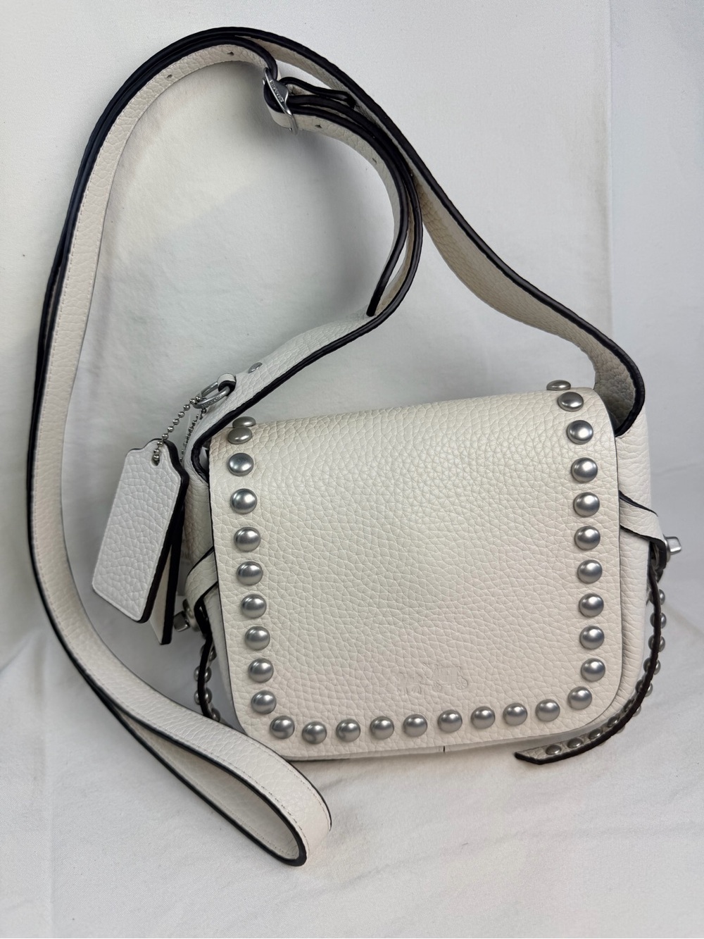 Coach Dakota Stud-Trim Crossbody Bag L1493 3570
